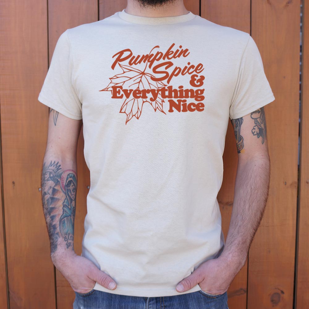 Pumpkin Spice and Everything Nice Fall Leaf Design