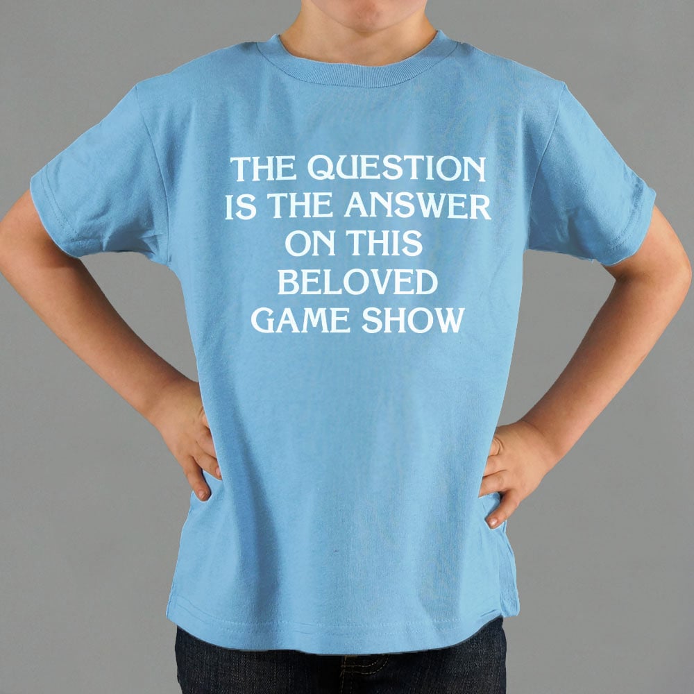 The Question Is the Answer on This Game Show
