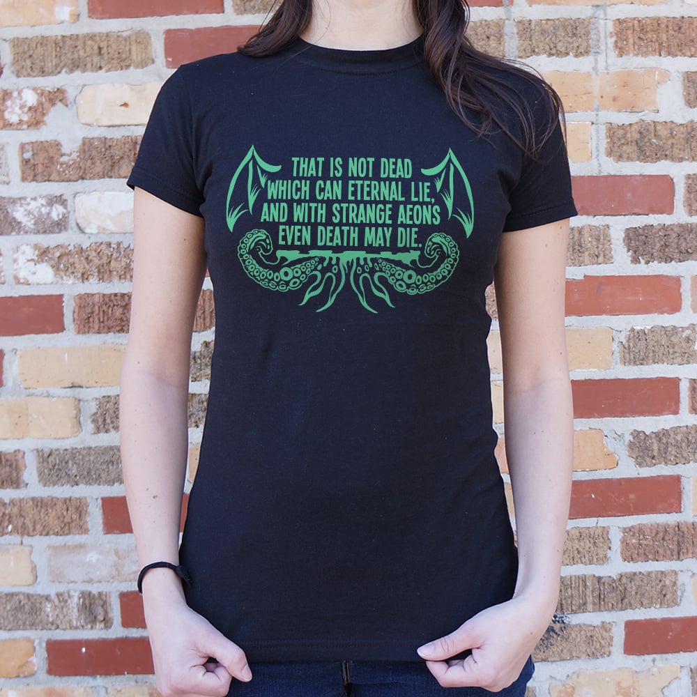 Quoth The Necronomicon Cosmic Horror Cthulhu Monster Quote