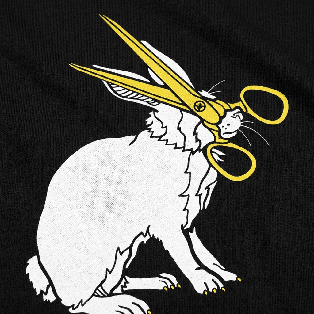 Rabbit And Scissors Tethered Horror Symbolism