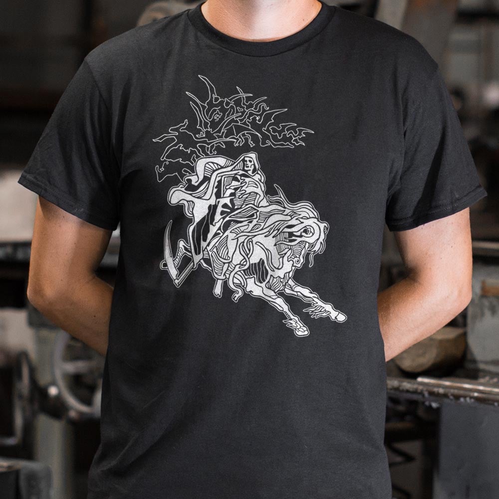 Reaper on Horseback