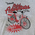 Rebel Adventure Retro Red Bicycle Ad