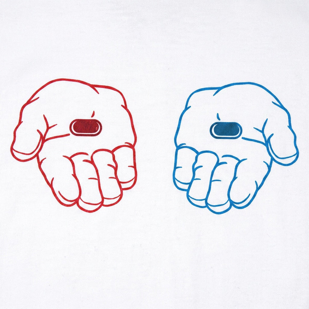 Red Pill Blue Pill Hands