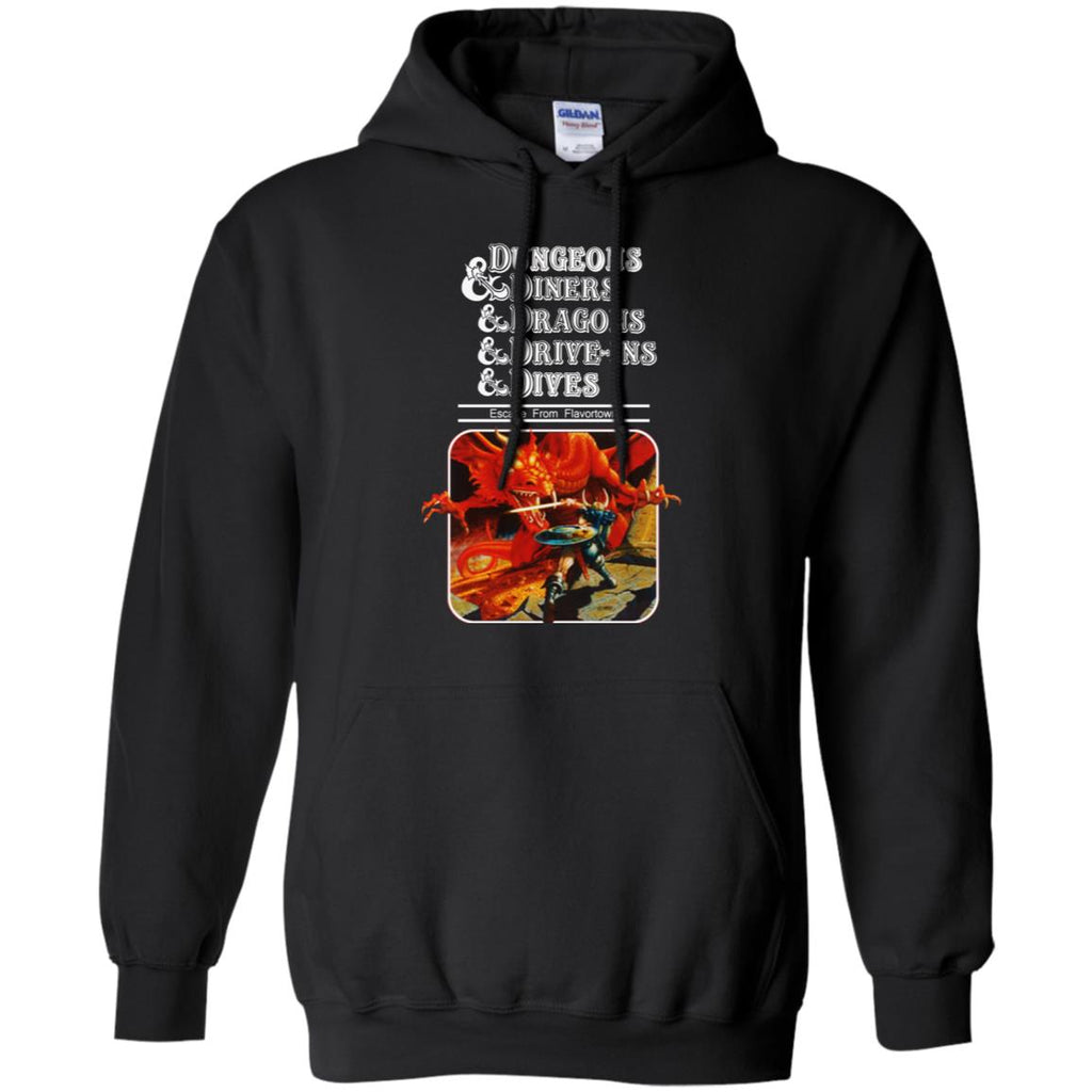Escape From Flavortown: Dungeons & Diners & Dragons … T-Shirts, Hoodie, Tank