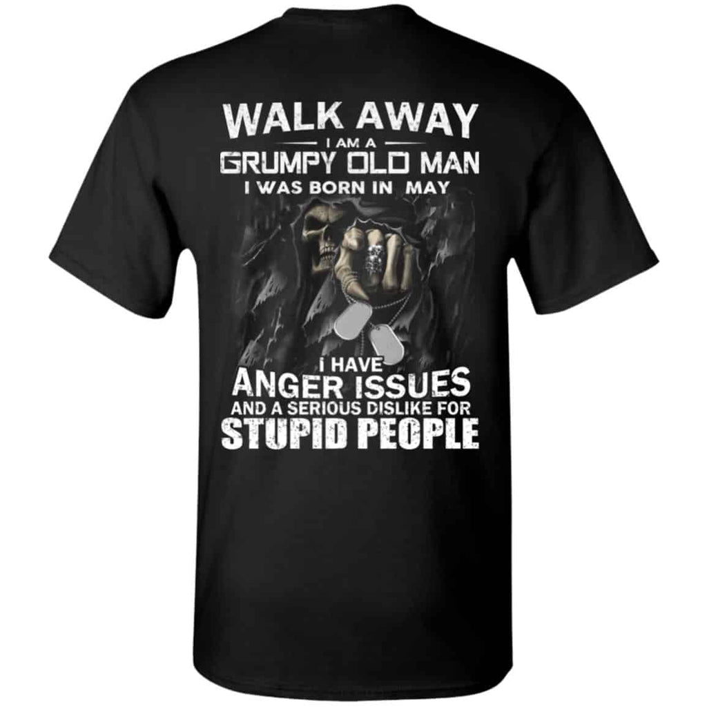 I Am A Grumpy Old Man I Was Born In May Shirt, Hoodie, Tank