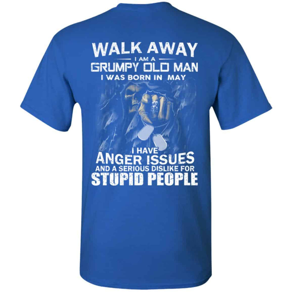 I Am A Grumpy Old Man I Was Born In May Shirt, Hoodie, Tank