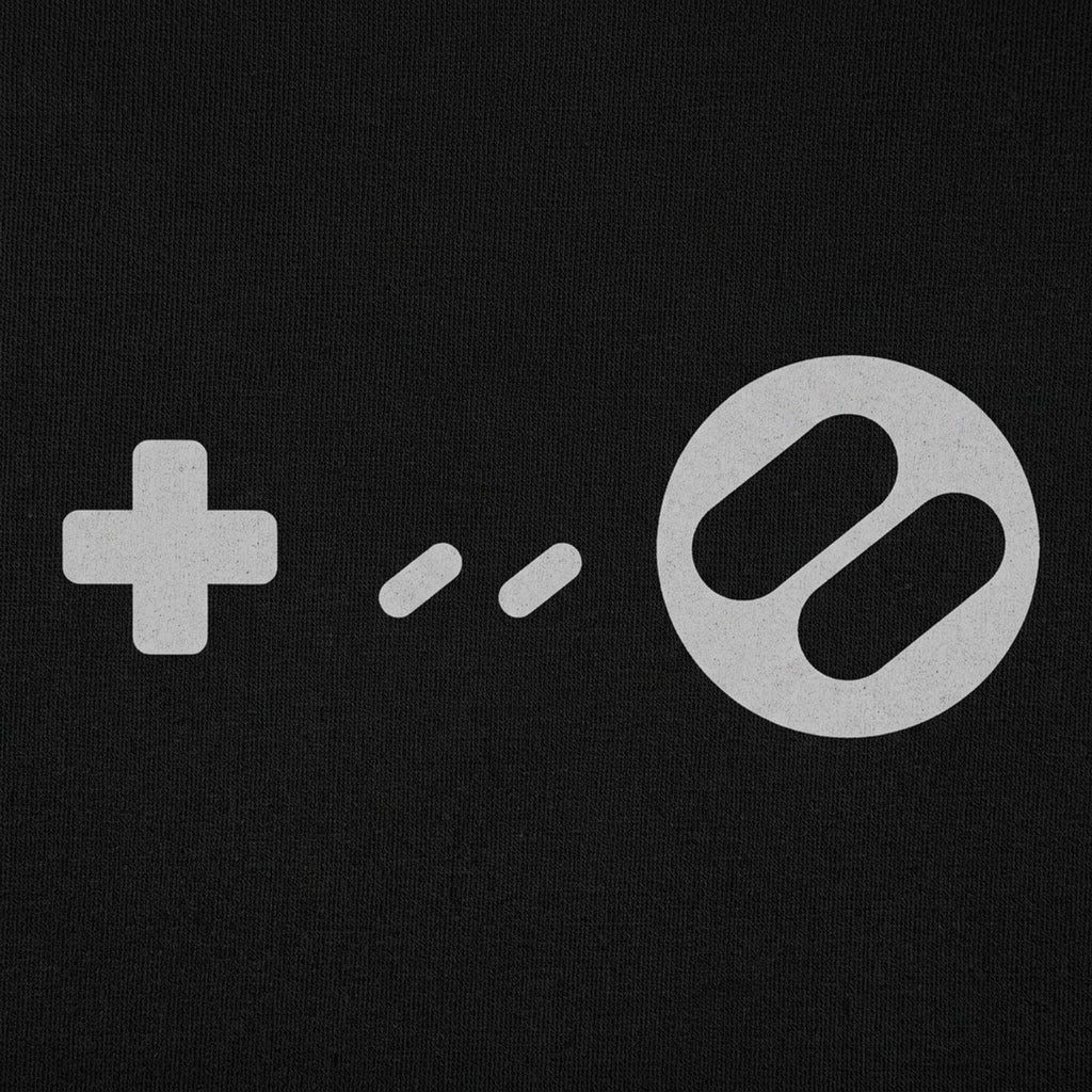 Retro Game Controller Symbols Graphic