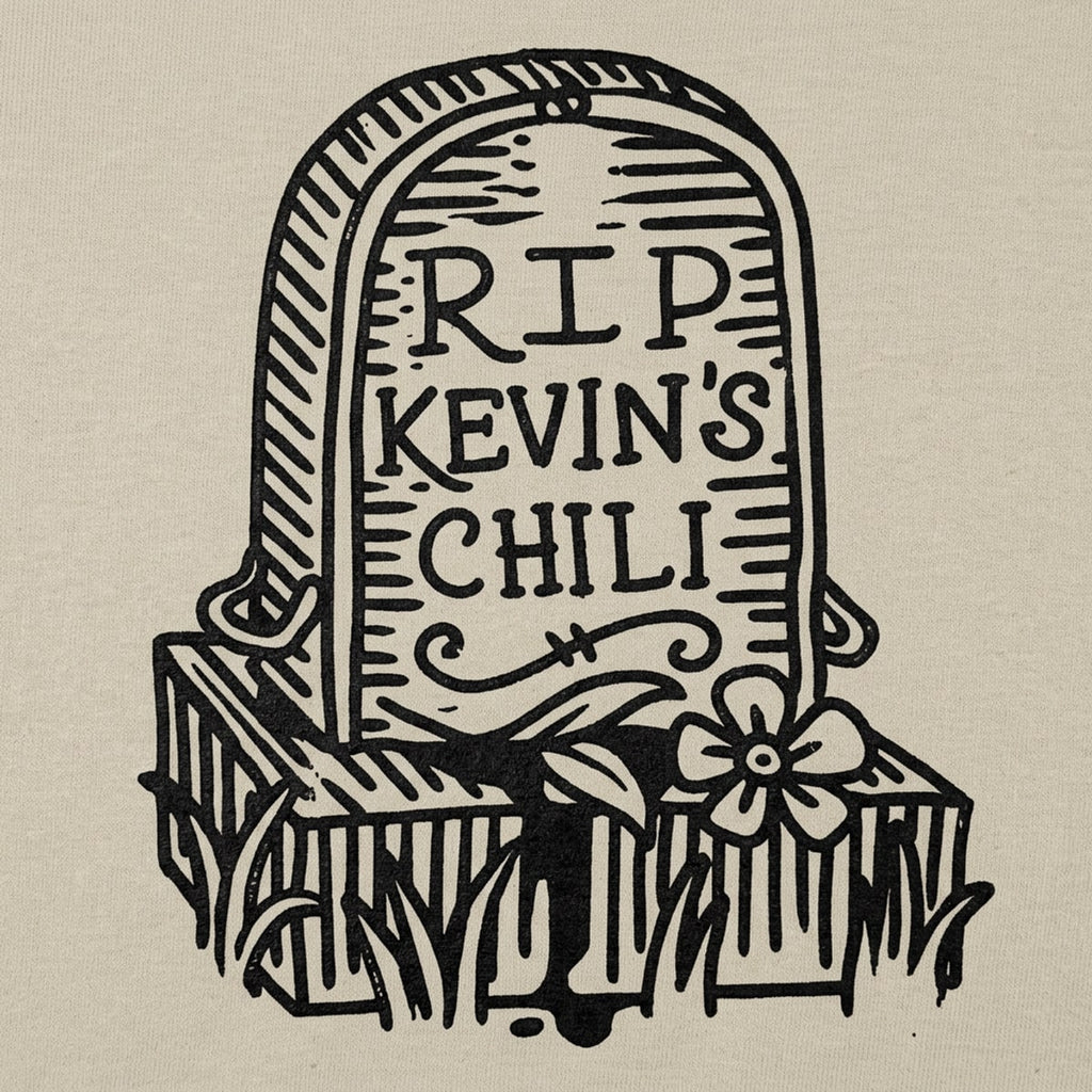 RIP Kevin's Chili Tombstone
