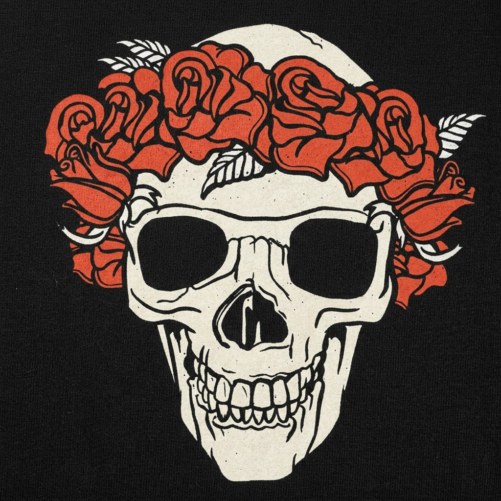 Rose Crowned Skull