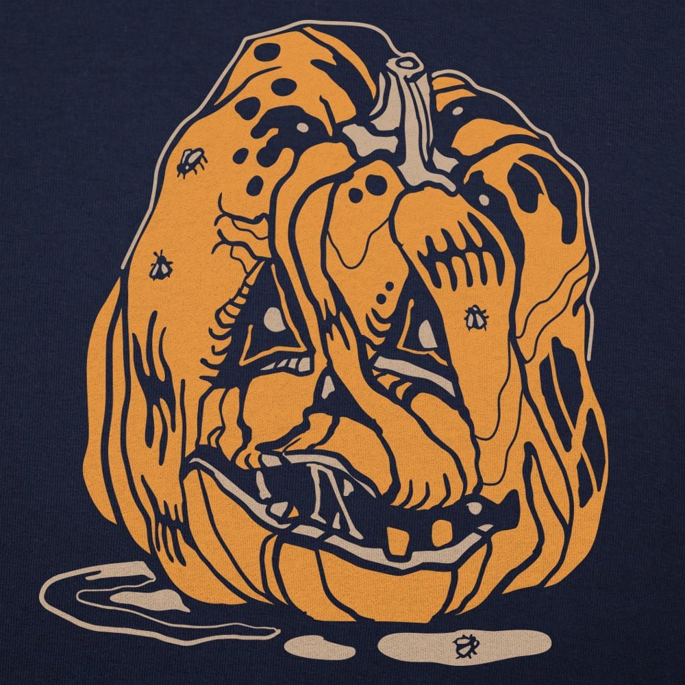 Rotten Pumpkin Decaying Jack O Lantern