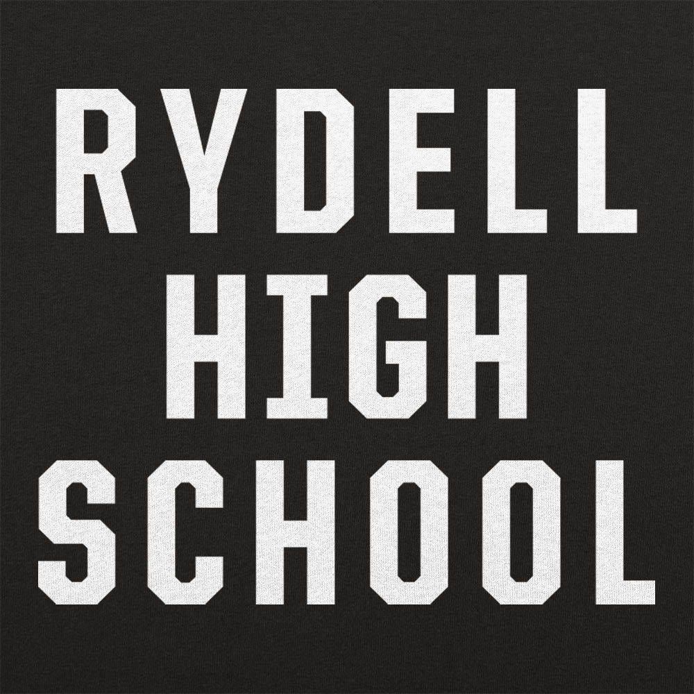 Rydell High School Retro Text Design