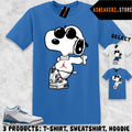 Tee Shirt Matching AJ 3 OG True Blue 2026 Match Sneaker S Dog Joe Cool T-Shirt