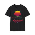Countach Retro T-Shirt – Vaporwave 80s Supercar Neon Sunset Tee