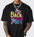 Back to the 80's Retro Graphic T-Shirt, Vintage 1980s Cassette Tape Tee