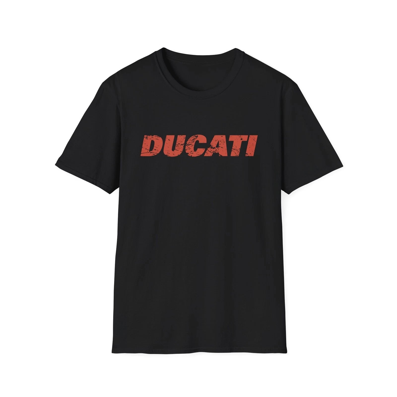 Distressed Ducati Motorcycles T-Shirt Racing Red Monster 1098 Scrambler Corse