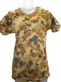 T Shirt - Auscam - Crew - Australian Made - Army & Military