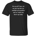 Sarcastic motivational Unisex T-Shirt gift for a friend Humorous tee Black fun m