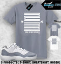 Shirts To Match AJ Retro 11 Diffused Blue Sneakers - Win 23 BLUE Tees