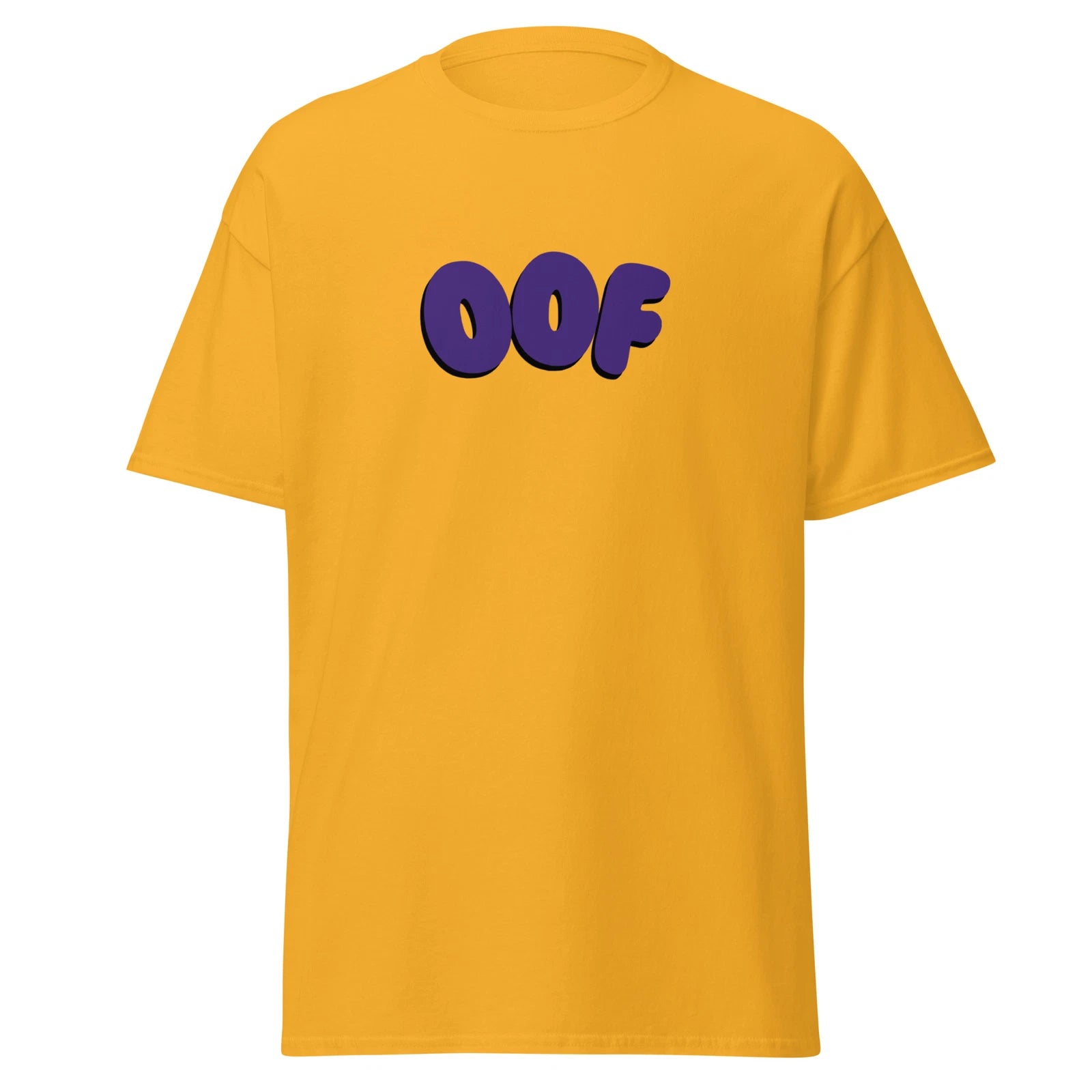 OOF Funny T-Shirt Design - Custom Novelty Unique Unisex Snarky Attitude Clumsy