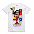 NEW Streetwear on Demand CARICATURE PABLO WHITE Tee Shirt SMALL-3XLARGE ESCOBAR