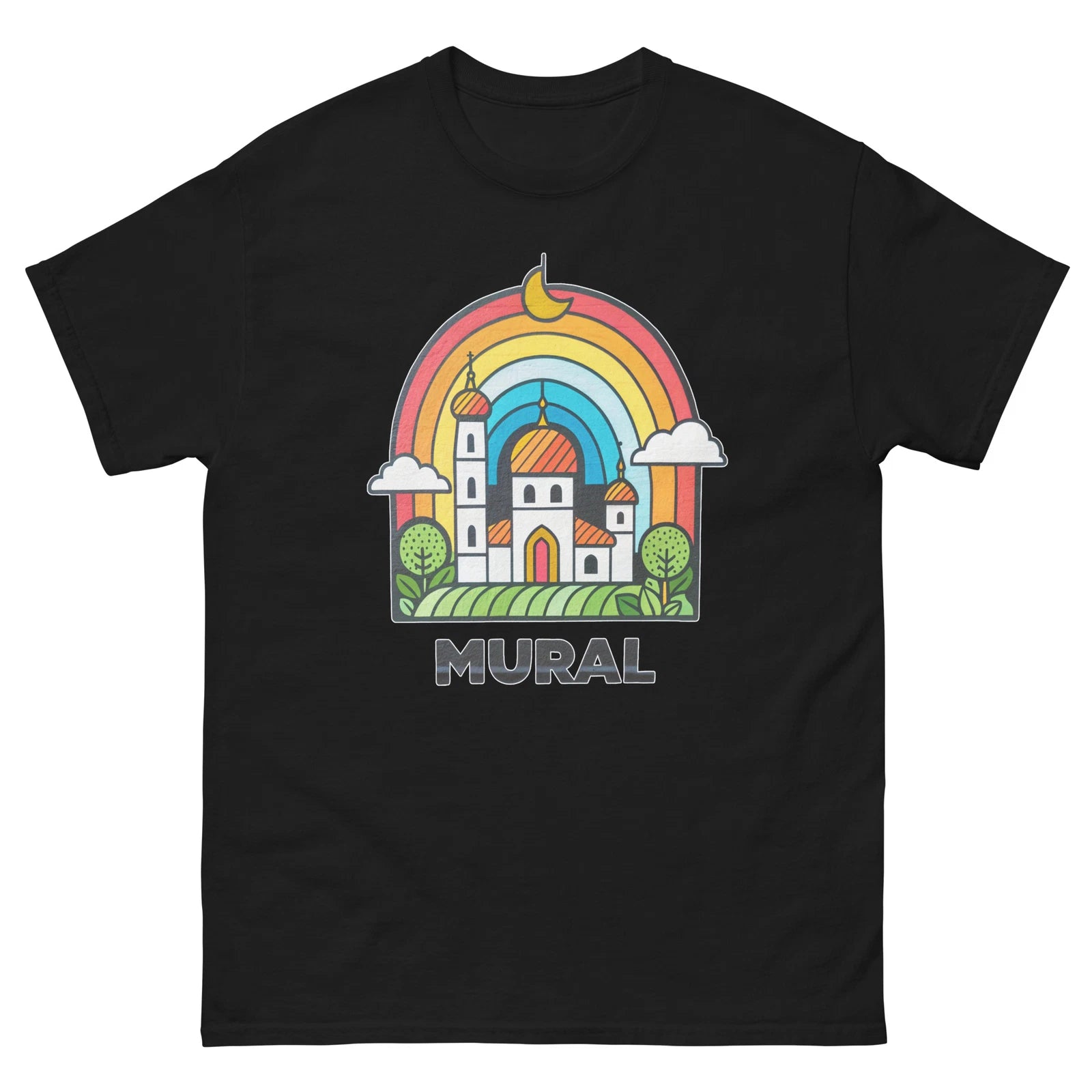 Mural Object Place Item Urban T-Shirt