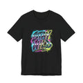 Stay Wild T-Shirt | Kinetic Typography, melting letters, neon chrome