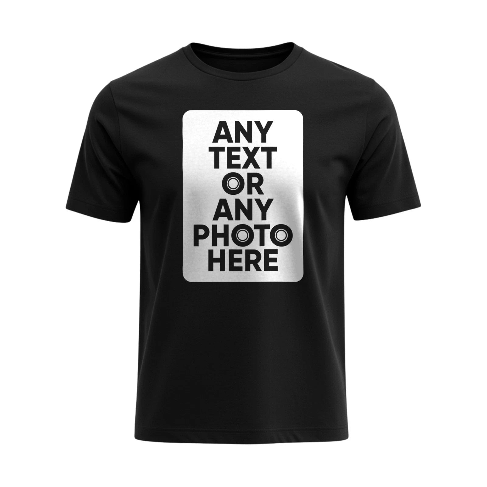 Personalised T-Shirt – Custom Name, Text & Logo | Men’s Organic Cotton Tee