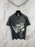Ecko Unltd Street Graphic T-Shirt Hand Sign Artwork Y2K Size M