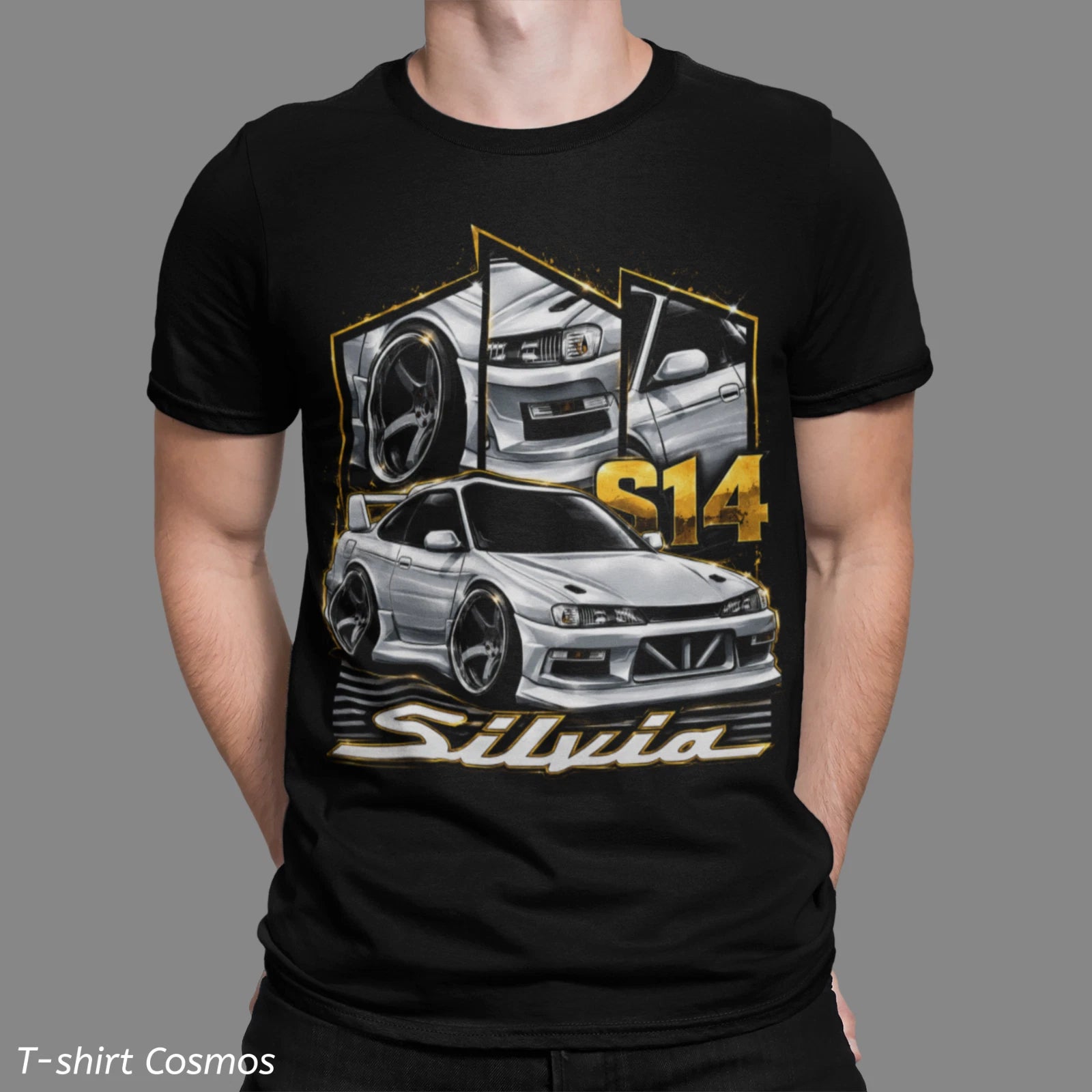 JDM Nissan Silvia S14 Retro T-shirt Fast & Furios  Street Racing Drifting style