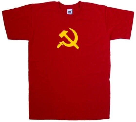 Soviet Union Russian Flag Hammer & Sickle T-Shirt