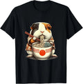 Guinea Pig Ramen Kawaii Neko Japanese Noodles Aesthetic Gift Unisex T-Shirt