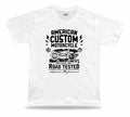 Tshirt Tee Shirt Birthday Gift Idea American Custom Motorcycle Retro Ad Vintage