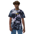 Embroidered Oversized Tie-Dye Shirt