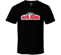 Papa John's Restaurant Foodie Tour Brand Logo Fan T Shirt