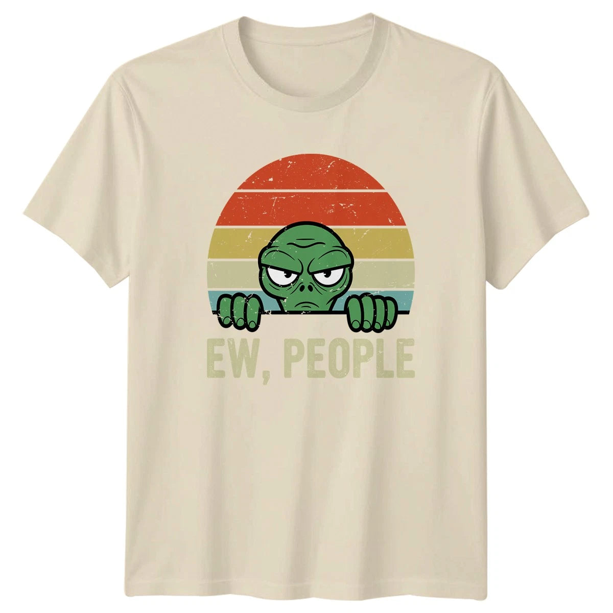 Ew People T-Shirt Introvert Humor Alien Sci-Fi Christmas
