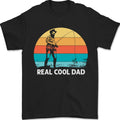 Reel Cool Dad Funny Fathers Day Fishing Mens T-Shirt 100% Cotton