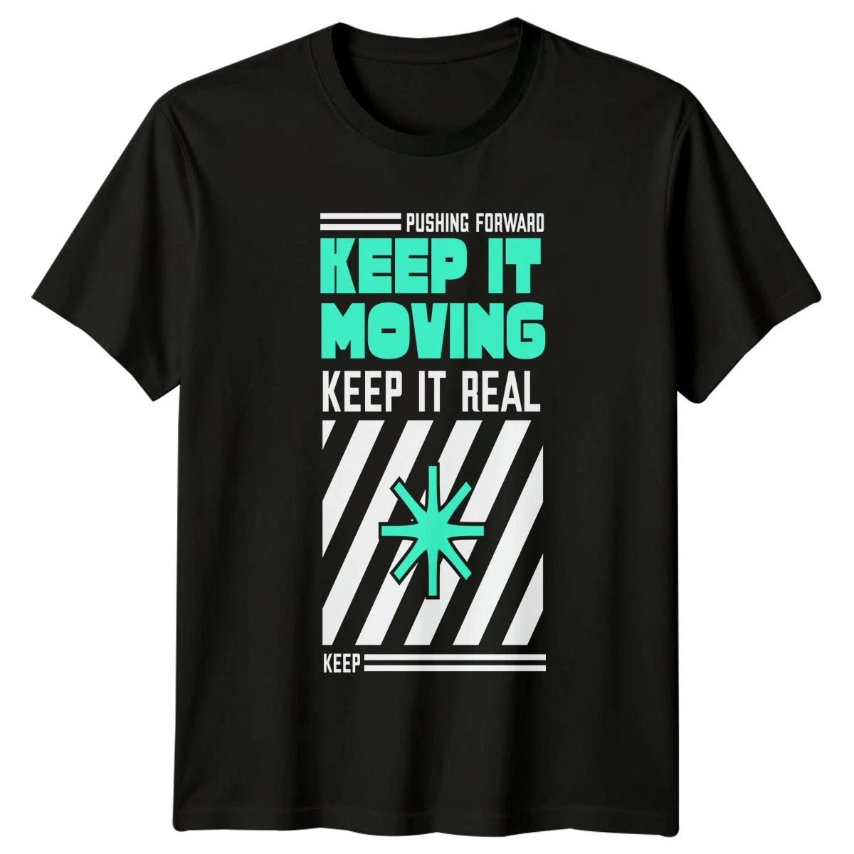 Pushing Forward Keep It Moving T-Shirt Urban Streetwear Gift For Him And Her