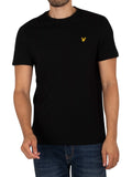 Lyle & Scott Men's Plain T-Shirt, Black