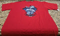Mens XL Blade SUV DJ Rims Street Quake Graphic Red Tshirt PHYS. SCI. Vtg 2000's