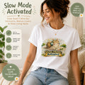 Slow Mode Snail T-Shirt | Cute Cozy Introvert Nature Lover