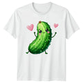 Stay Cool Like A Cucumber T-Shirt Kawaii Cucumber Food Birthday Gift
