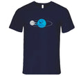 Moon Earth Being Around You Community Abed Funny TV Show T Shirt