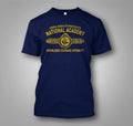 FBI National Academy Quantico Virginia -  Custom Men's Black T-Shirt Tee