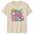 Funny Preschool T-Shirt Colourful Star Peace Sign Trendy Gift For Her