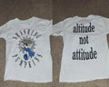 Vintage 90s Smashing 1Pumpkins Altitude Not Attitude Band T Shirt Reprint