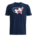 Under Armour 1379221 Men's UA Freedom Big Flag Lockup T-Shirt, Academy, X-Large