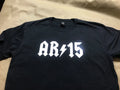 AR-15 T-SHIRT -MOLON LABE COME AND TAKE IT THEM MILITARY SECOND 2ND AMENDMENT LE