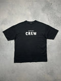 Balenciaga The Crew Black T-shirt Paris Logo Print Oversized