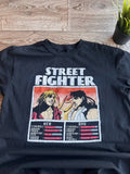 Vintage Street Fighter Ibuki Capcom Japan Game T Shirt Mens Size L Black