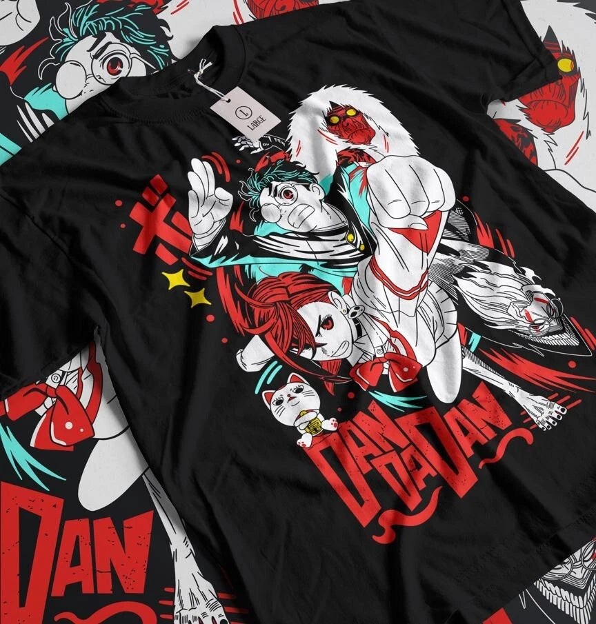 Dandadan Okarun T-shirt,Okarun,Momo Ayase,Anime, Japanese,Cute,Graphic Tee
